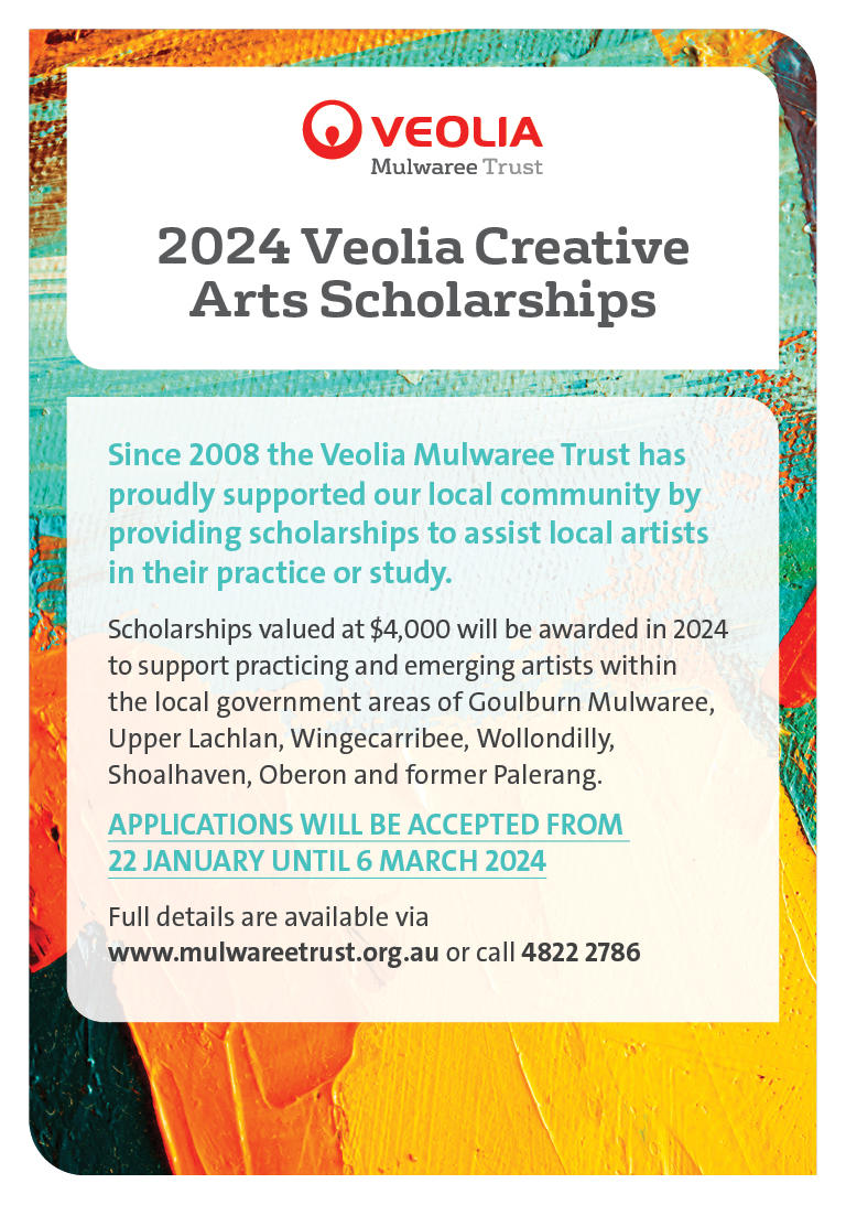 Veolia MT Creative Arts Scholarship Advert 130x185 2024 V2
