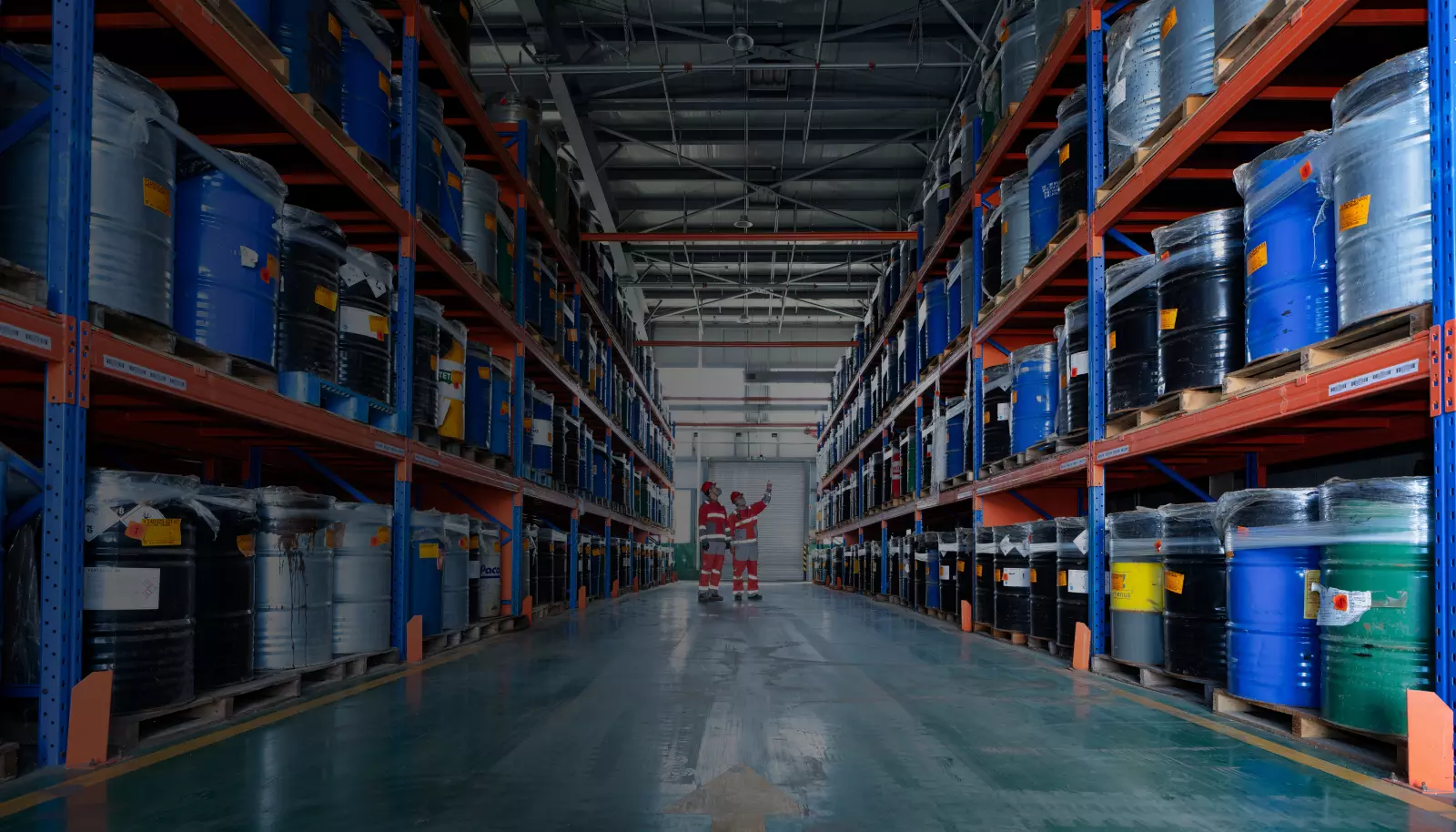 Stockage de bareel de déchets dangereux