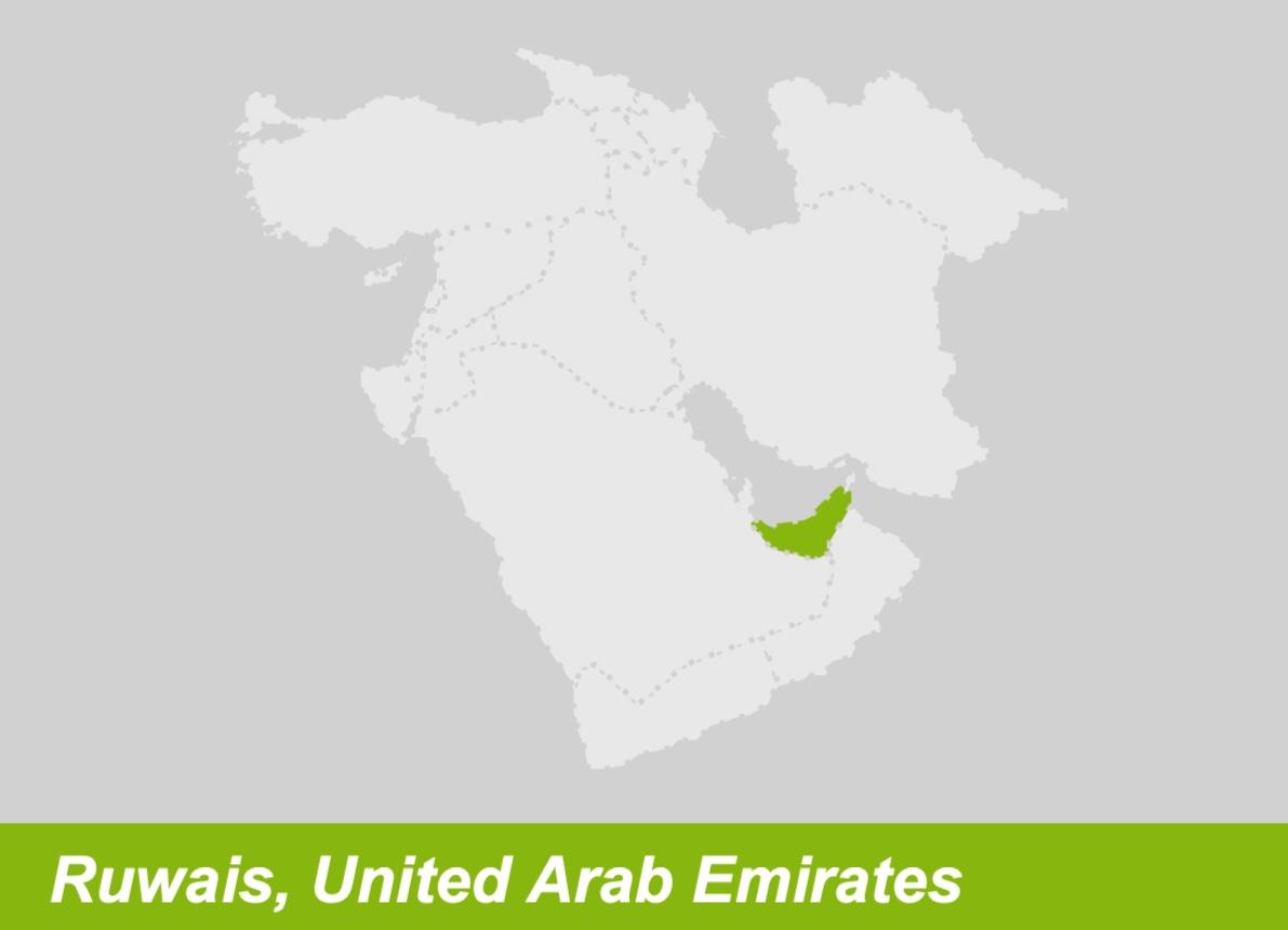 Ruwais, UAE card 