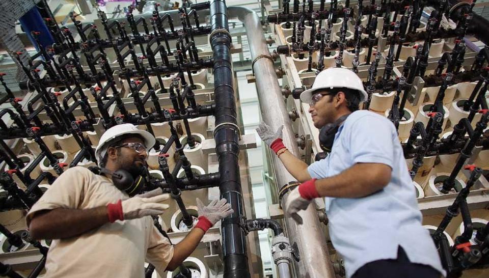 Oman - usine de Sur