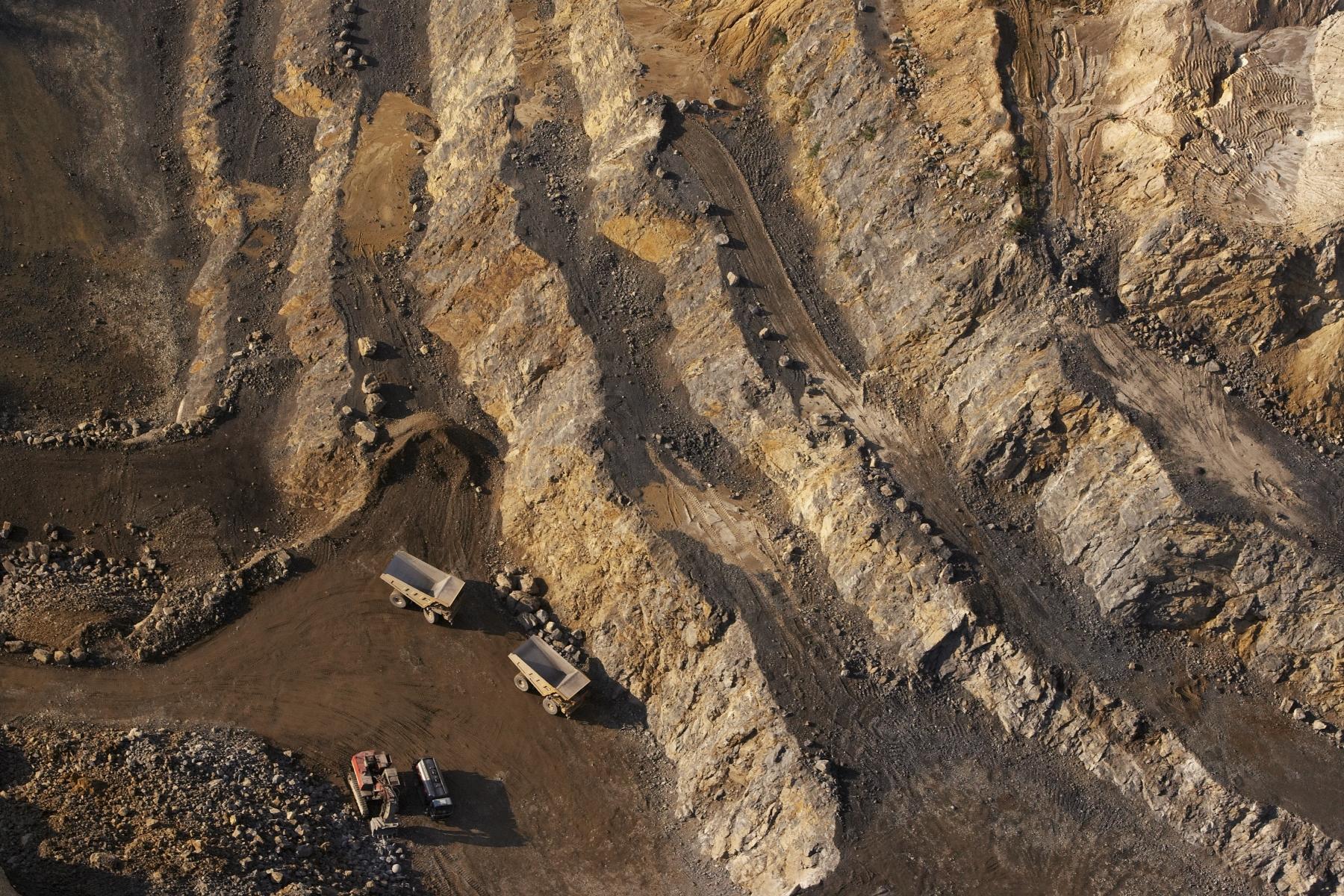 Une mine d'or à ciel ouvert respectueuse de l'environnement au ...