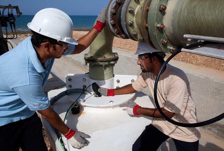 Oman - usine de Sur