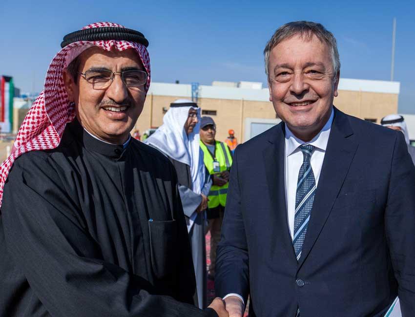 Az Zour - Koweit - inauguration usine