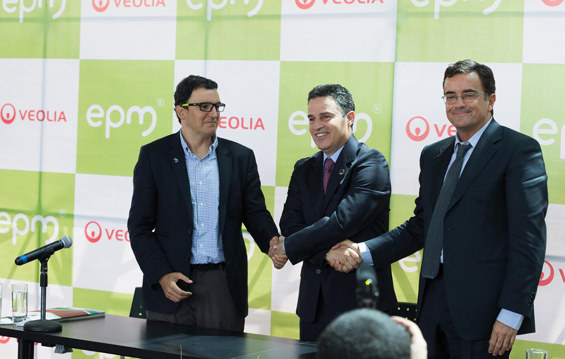 Colombie - signature d'EPM Colombie - signature d'EPM