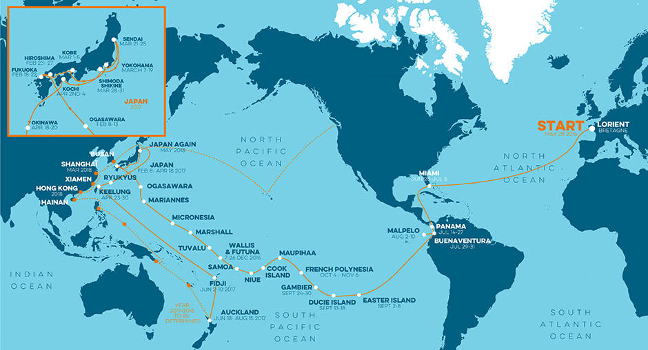 Tara Pacific carte