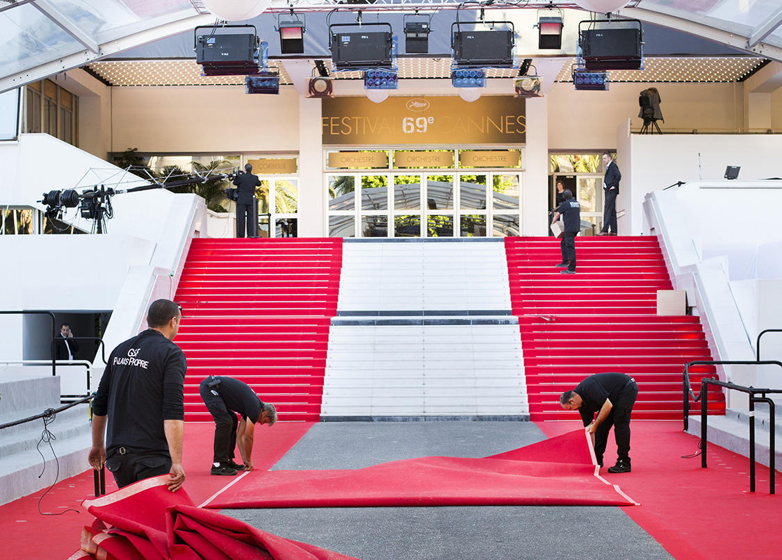 Red carpet Cannes