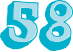 Le chiffre 58