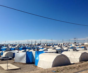 Camp de réfugiés Kurdistan iraquien Vignette