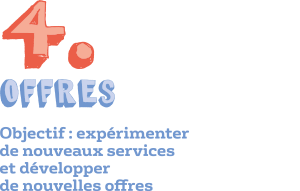 Objectif : expérimenter de nouveaux services et développer de nouvelles offres