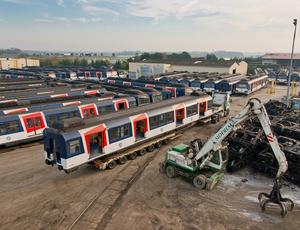 Troyes RER - Quand les wagons se recyclent à 97%