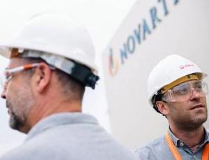employés sur le site Novartis