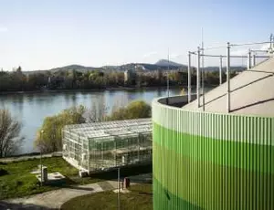 Valorisation des boues d'épuration, centre d'épuration de Budapest en Hongrie
