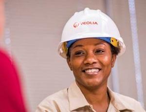 Employée de Veolia