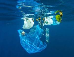 déchets de plastiques dans l'océan