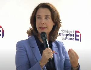 Estelle Brachlianoff au MEDEF 2022