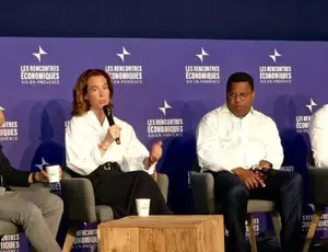 Estelle Brachlianoff à la rencontres Économiques d'Aix-en-Provence