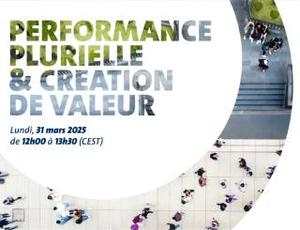 Annonce du webinar Performance plurielle et création de valeur de Veolia