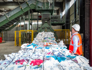 Waste recycling plant in France