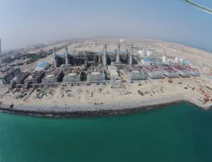 Usine de valorisation d'énergie fatale à Az Zour au Koweït