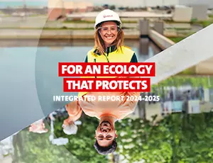 Thumbnail of Veolia's 2024-2025 integrated report cover