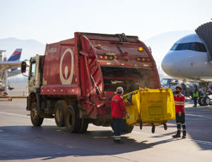 Airport in Santiago, Chile