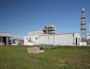 Usine de traitement de déchets industriels dangereux à Port Arthur, aux Etats-Unis