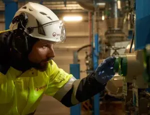 Veolia Technician at the district heating plant in Łódź, Poland