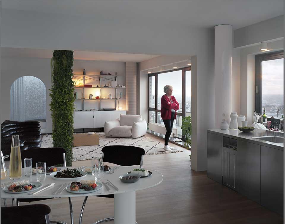 L’habitat, le dîner