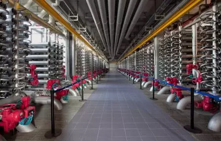 Filtres pour la production d'eau potable par le SEDIF