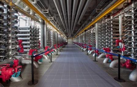 Filtres pour la production d'eau potable par le SEDIF