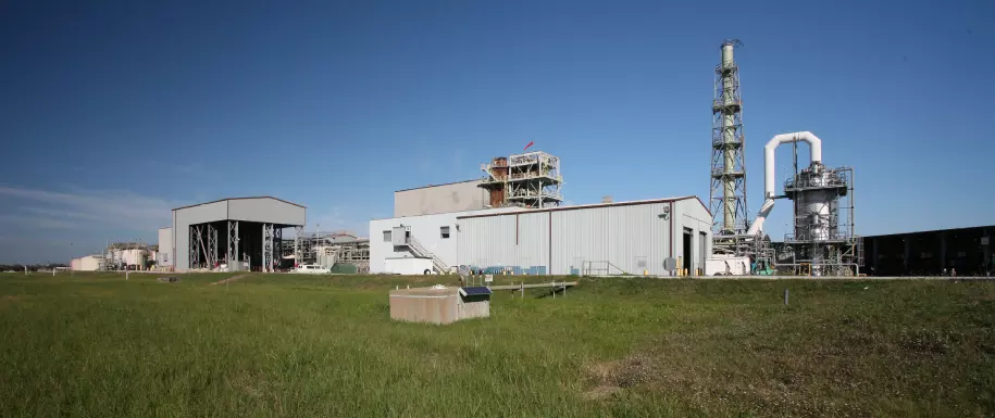 Usine de traitement de déchets industriels dangereux à Port Arthur, aux Etats-Unis