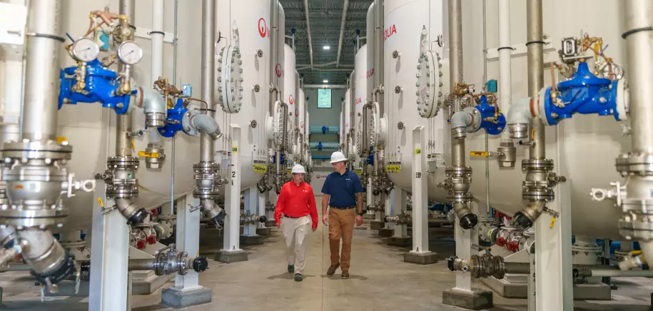 Usines de traitement des PFAS à Stanton, aux États-Unis