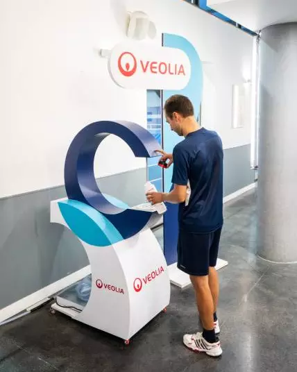 Veolia Water Fountain