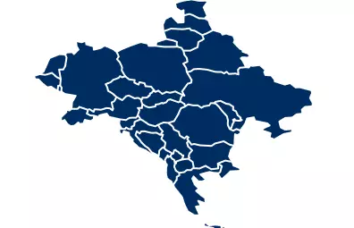 Carte des pays d'Europe centrale et orientale