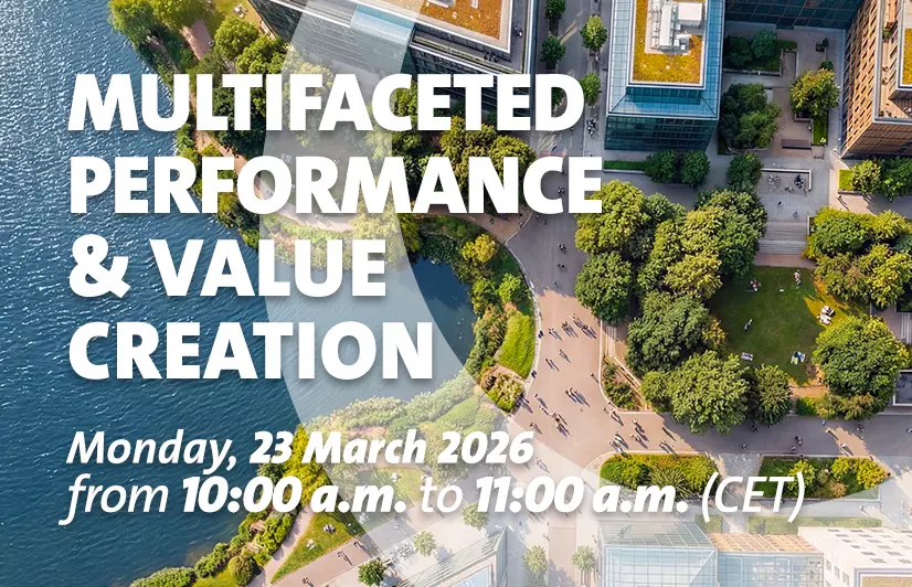 Cover for Webinar multifaceted performance and value creation on March 23rd 2026