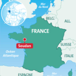 carte de la france - Soudan