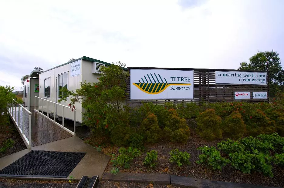 usine bioréacteur Ti Tree en Australie