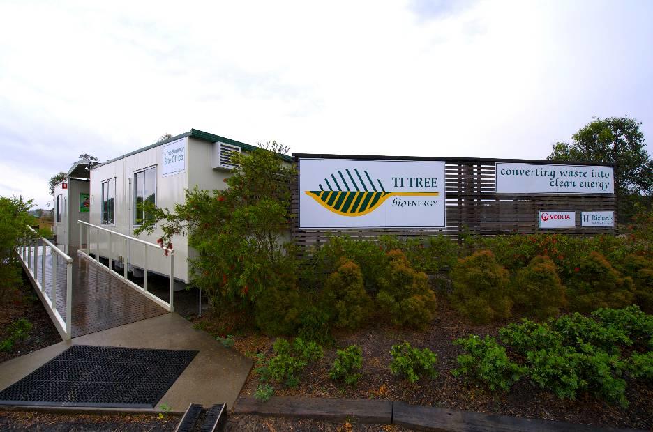 usine bioréacteur Ti Tree en Australie