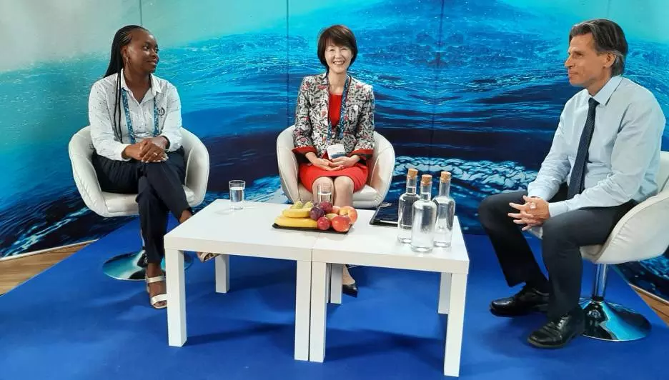 Bérénice Ndaitwah et Yumiko Noda à la WWW 2022