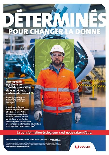 Romain, Responsable de site, gestion globale des déchets, sur le site d'Airbus Helicopters de Marignane