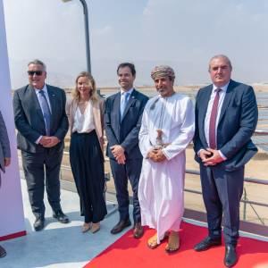 Inauguration installation photovoltaïque usine de dessalement Sharqiyah Desalination à Sur à Oman