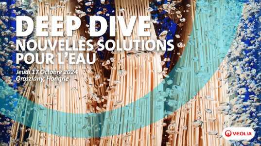 Membranes de filtration immergées dans l'eau