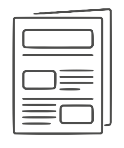 Pictogramme icon étude de cas case studies