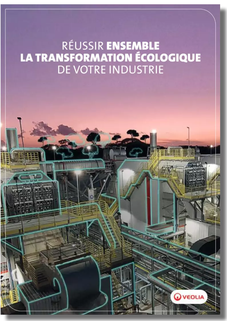 Couverture Brochure "Réussir ensemble la transformation écologique de votre industrie"
