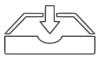 Icon pictogramme téléchargement download
