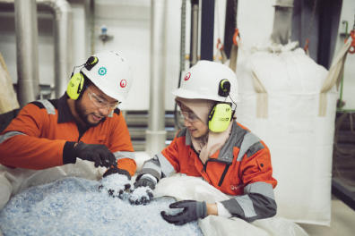 Traitement des déchets plastiques, Indonésie