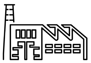Pictogramme industrie icon  industry