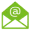 Green email icon