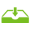 Green download icon