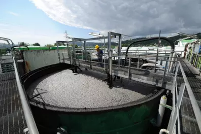 Traitement physico-chimique de l'eaux usées contaminées par des matières toxique